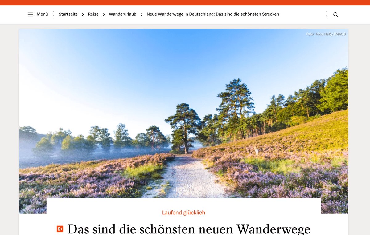 Das sind die schönsten neuen Wanderwege in Deutschland